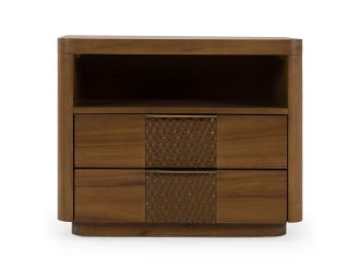 Salazar - Modern Acacia Nightstand