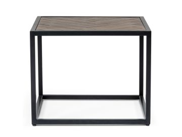 Pasada - Industrial Brown Acacia End Table
