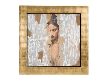 Stey - Modern Gold 71" x 71" Painting