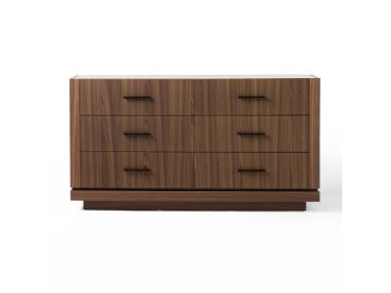 Bailey- Modern Walnut Dresser