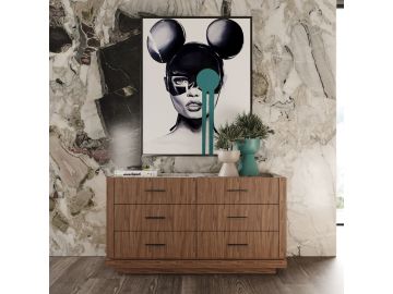 Bailey- Modern Walnut Dresser