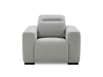 Bode - Modern Grey Fabric Recliner Chair