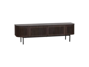 Clifton - Modern Smoked Ash Tall TV Stand