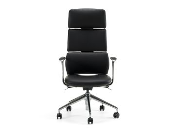 Clyne - Modern Black Vegan Leather Executive Office Chair