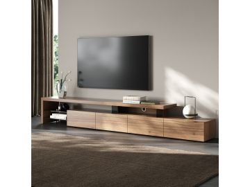 Loreta - Modern Walnut TV Stand