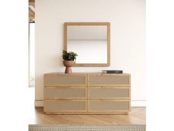 Gavin - Modern Natural Ash Mirror