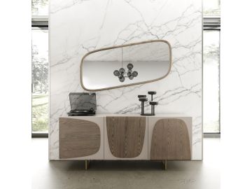 Wynetta - Modern Grey Ash Buffet