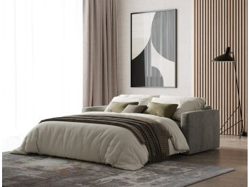 Lamod Italia Revers - Italian Modern Grey Fabric 63" Sofa Bed