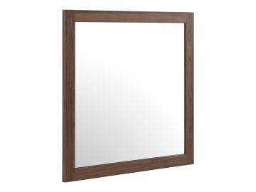 Roma - Modern Walnut Mirror