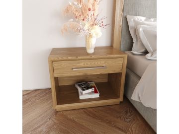 Santa Barbara - Modern Natural Nightstand