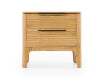 Seattle - Modern Natural Oak Nightstand