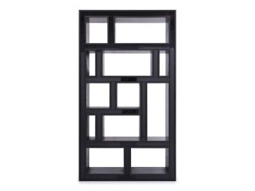 Suffolk - Contemporary Black Ash Bookcase