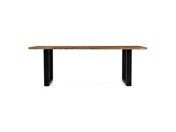 Taylor Large 87" Modern Live Edge Wood Dining Table