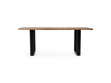 Taylor Modern 79" Live Edge Wood Dining Table