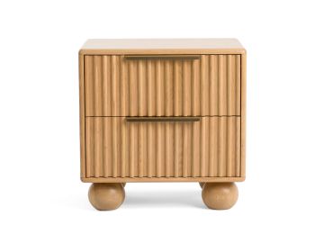 Winters - Modern Natural Oak Nightstand