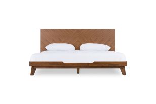 Soren - Modern Walnut Bed