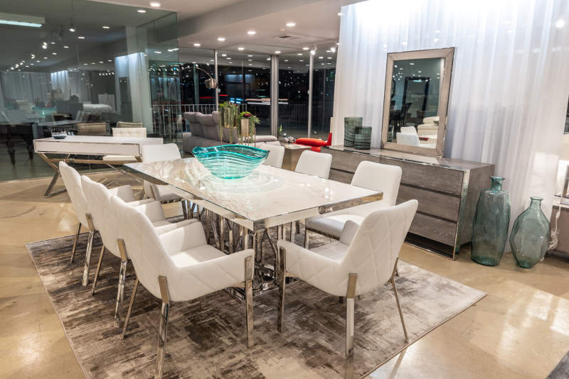 contemporary dining tables